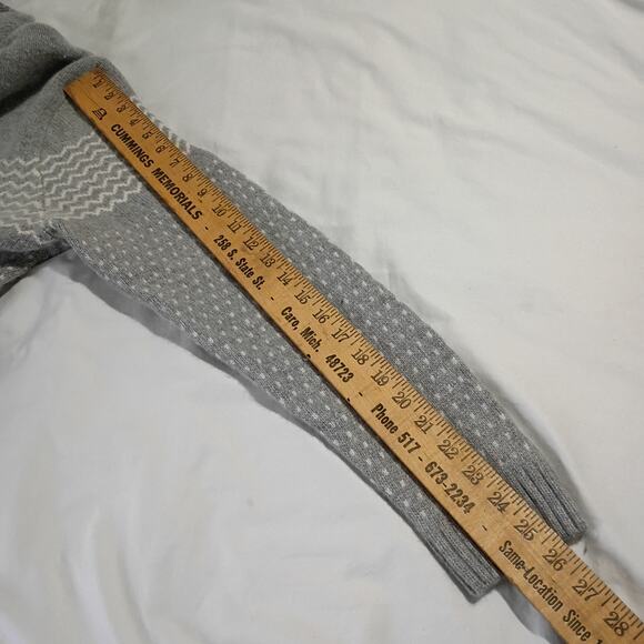 VTG Lacoste Men's Wool/Cashmere/Rabbit Sweater Grey V Neck (READ DESCRIPTION) - Picture 9 of 13